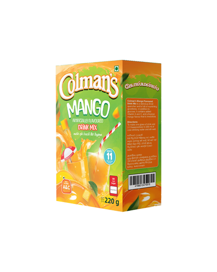 Colman’s Mango Flavoured Drink Mix 220g