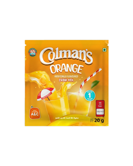 Colman’s Orange Flavoured Drink Mix 120g