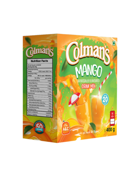 Colman’s Mango Flavoured Drink Mix 220g